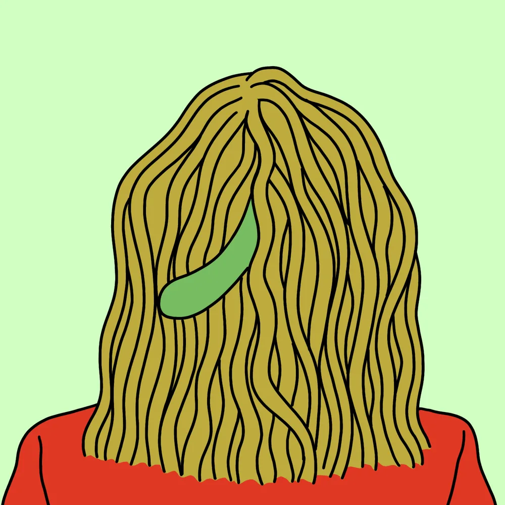 Freakface Nosegoblin — Hedz No. 090, recovered original artwork by Matt Furie