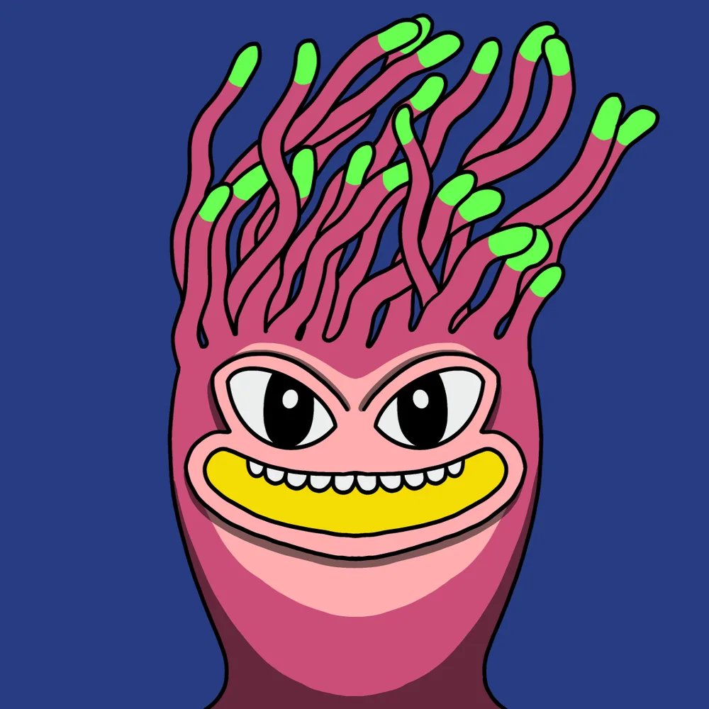 Grabberhead — Hedz No. 091, recovered original artwork by Matt Furie