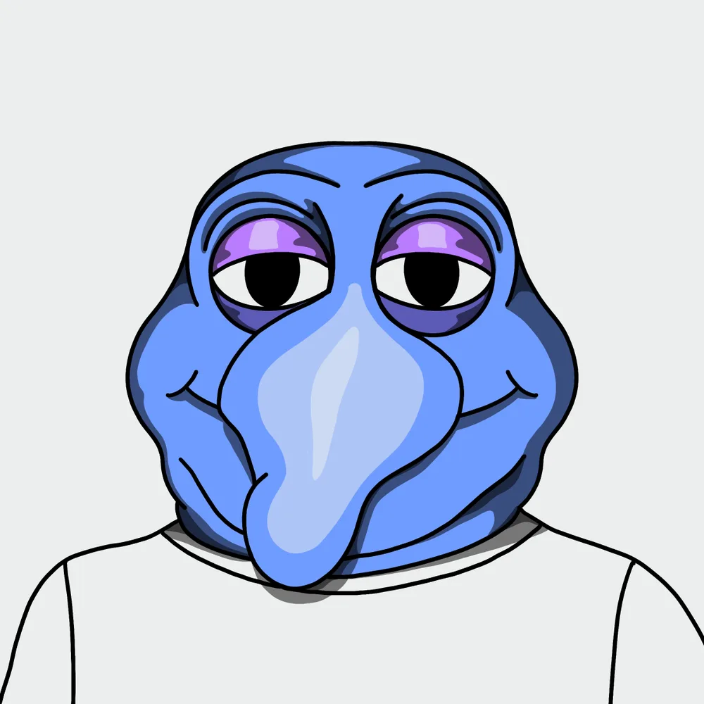 Blubbler — Hedz No. 912, recovered original artwork by Matt Furie