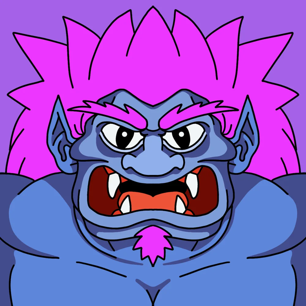 Hedlock Garaka — Hedz No. 929, recovered original artwork by Matt Furie