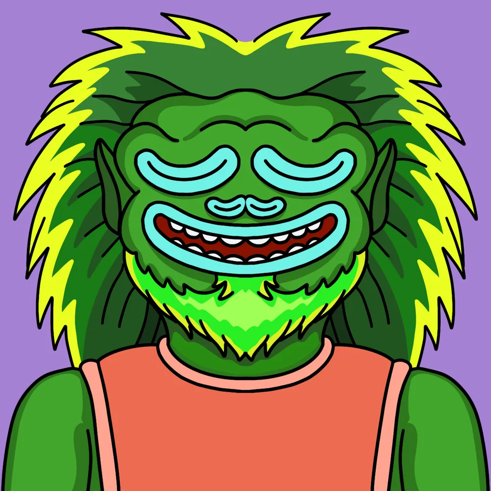 Smileeyes Surfhead — Hedz No. 956, recovered original artwork by Matt Furie