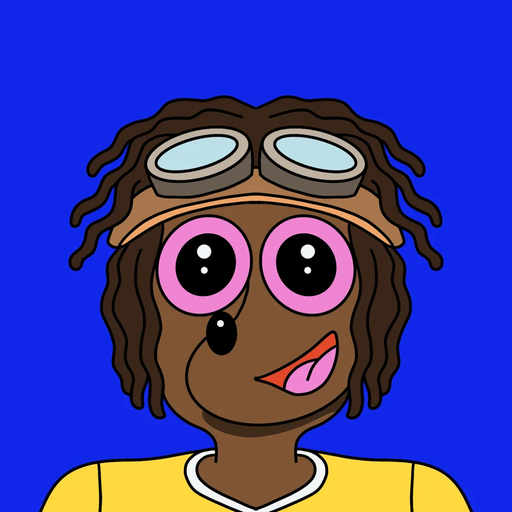 Lil Burn — Hedz No. 989, recovered original artwork by Matt Furie